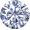 Круглая КР57 (бриллиантовая)