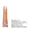 Муассанит 11,5x11,5 мм 5,5 карат Огранка: Сердце Цвет: бесцветный (белый)